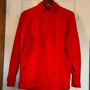 Orange Nike Half-Zip Pullover